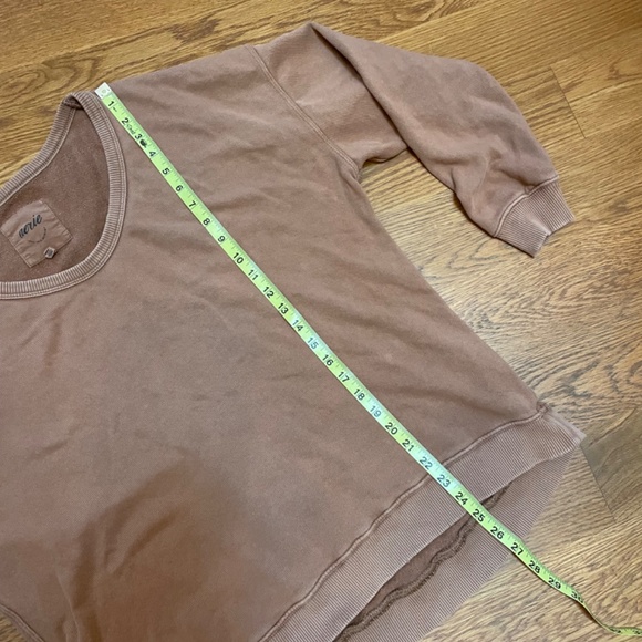 Aerie Brown oversized Sweatshirt, size XS - Picture 6 of 14